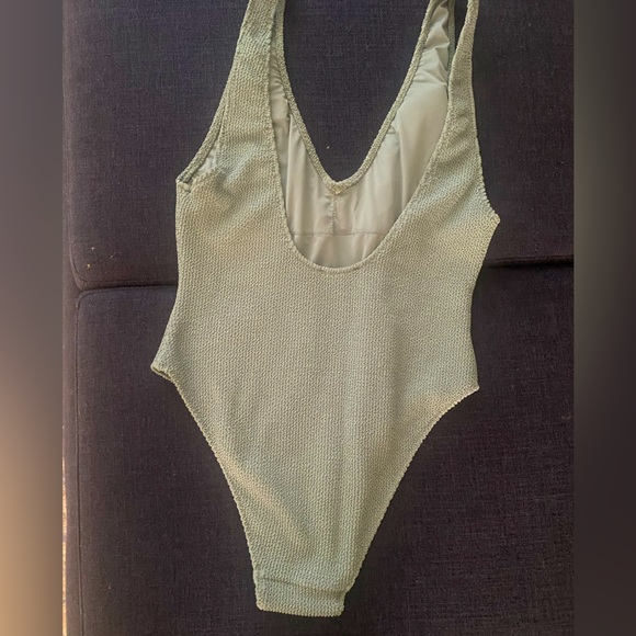 Zara Swim Zara High Cut One Piece Bathing Suit Poshmark